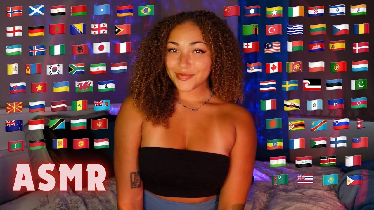 ASMR IN 100 LANGUAGES! 🤯 Whispering In YOUR Language 🌎♥️