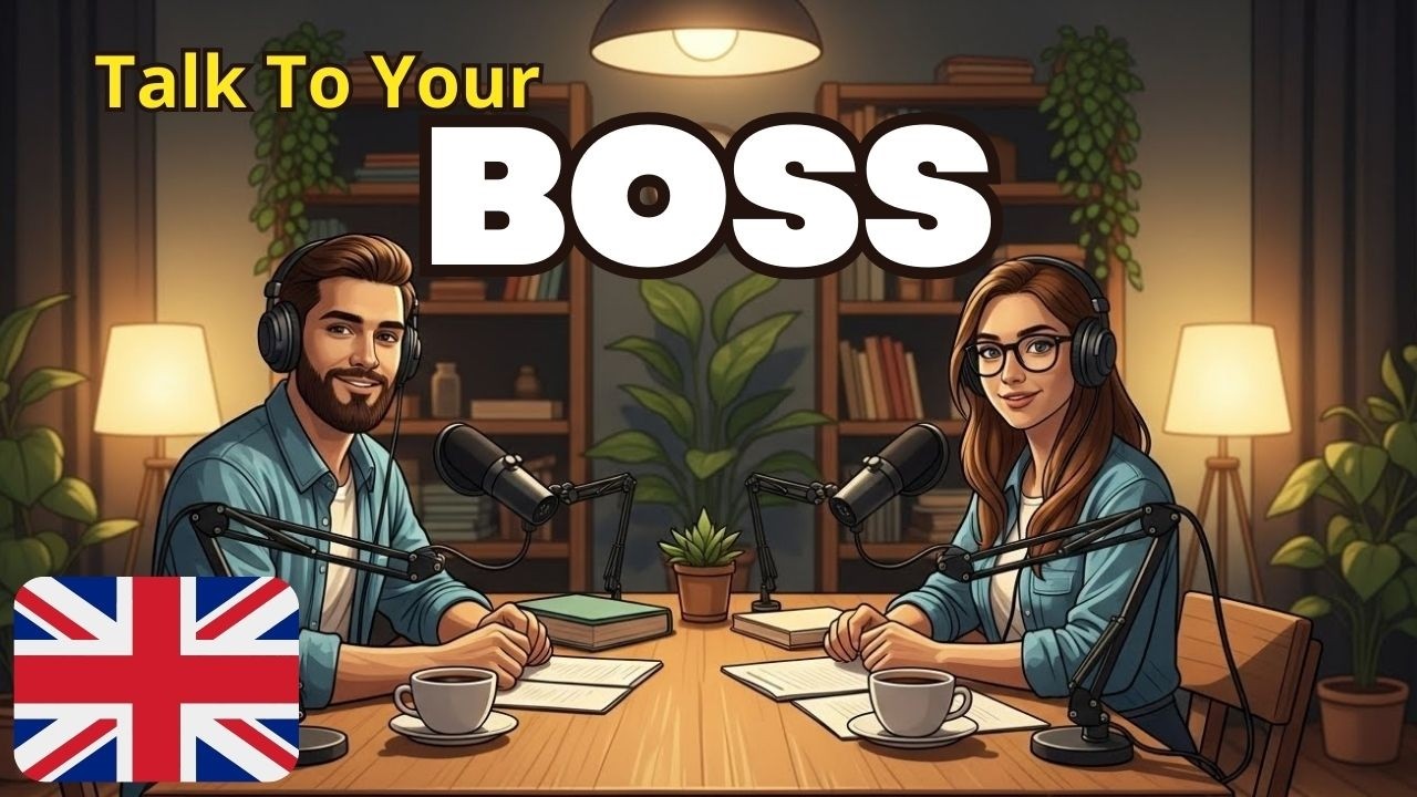 How to Talk to Your Boss in English | English Conversations Practice