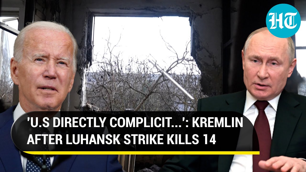 Kremlin lashes U.S., Ukraine for HIMARS strike on civil hospital; 'Heinous War Crimes'