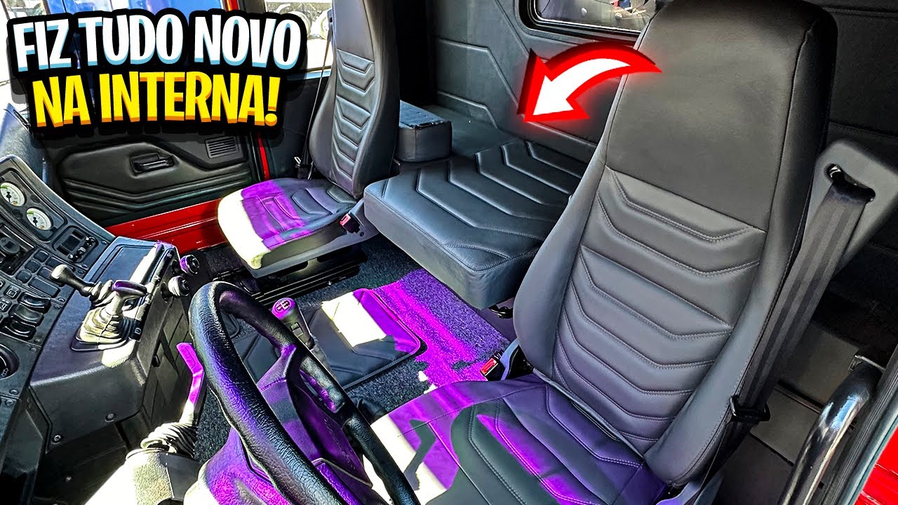 FIZ A INTERNA DA MINHA SCANIA 113, FICOU TOP AGORA | Concept Suspensões 🏁