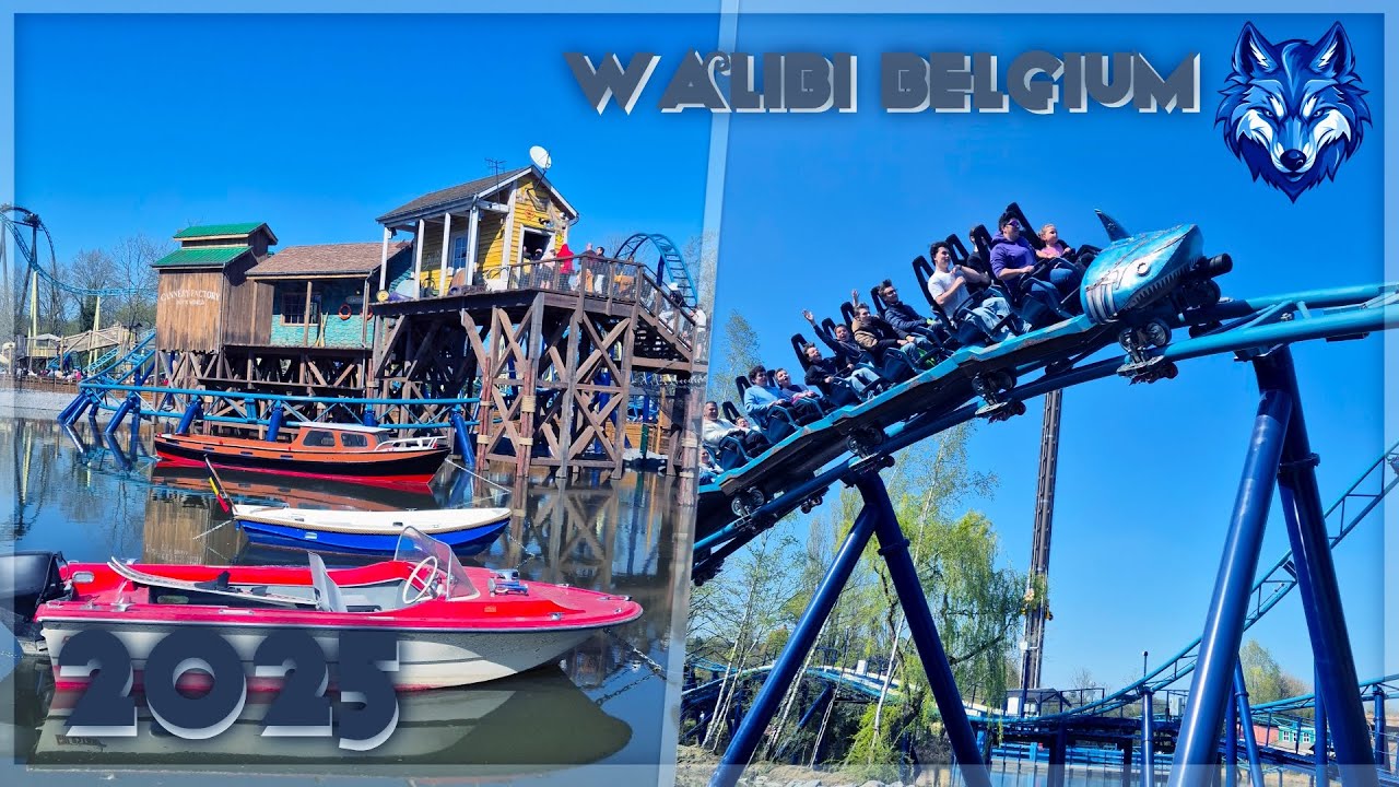 🎢 WALIBI BELGIUM - Bienvenue À Dock World ! 🦈⚓