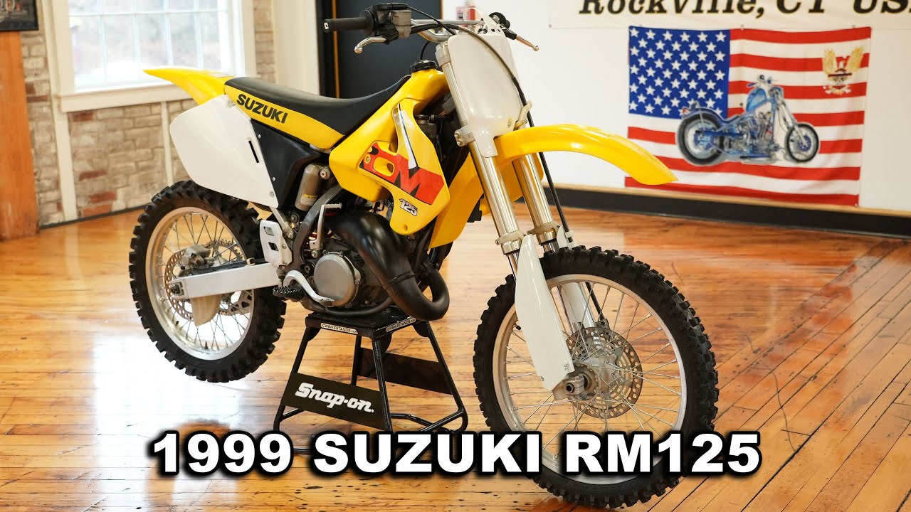 Suzuki RM125 1999 года выпуска