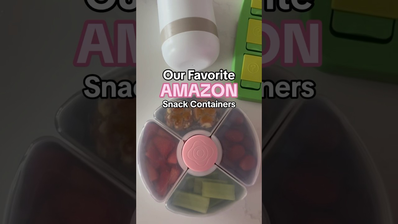 Our Favorite Snack Containers 🫶🍓| #snackcontainer #momlife #mom #snack #amazon