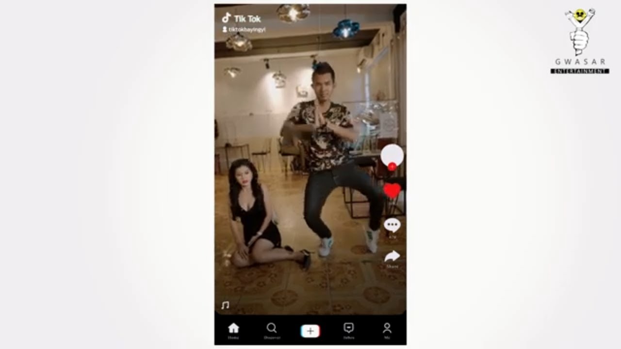 Tiktok ဘုရင်ရှေ့ ဖင်မယားနဲ့