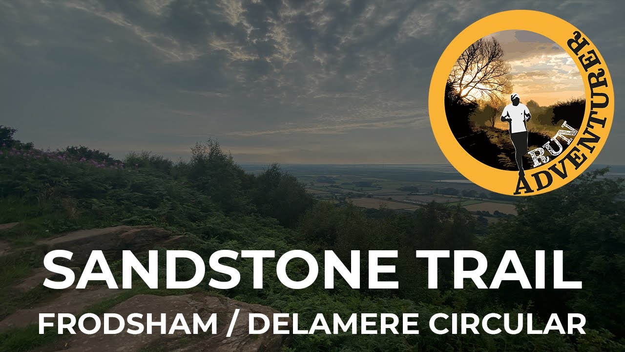 Frodsham / Delamere Circular walk / run Route on the Sandstone Trail