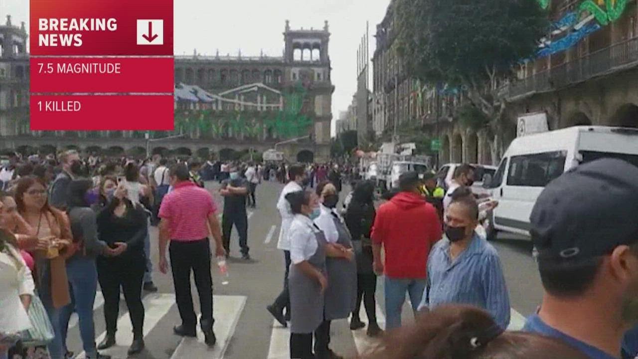 7.6 earthquake hits Mexico's central Pacific coast on anniversary of 2 deadly quakes