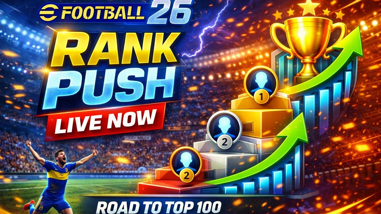 RANK PUSH | efootball live | subscribers challenge | Gameboy #gameboy #efootball 