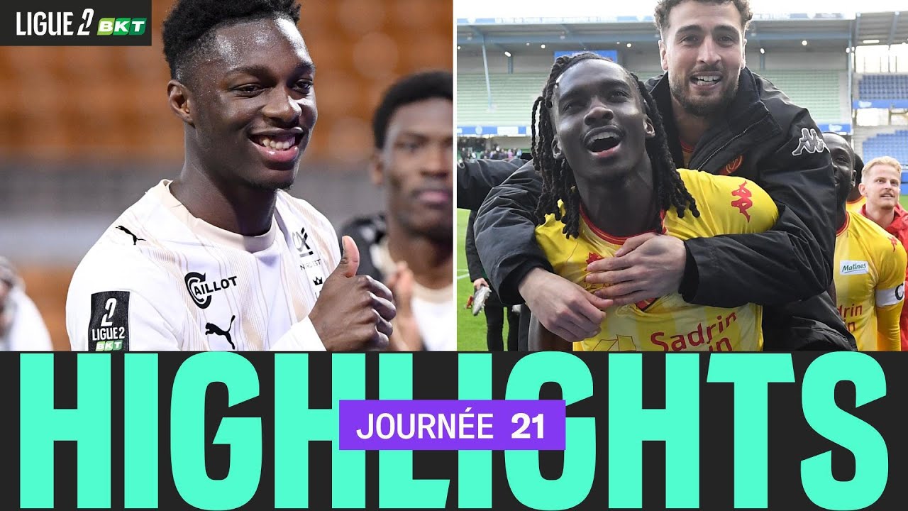 Résumé 21ème journée - Ligue 2 BKT 25/26