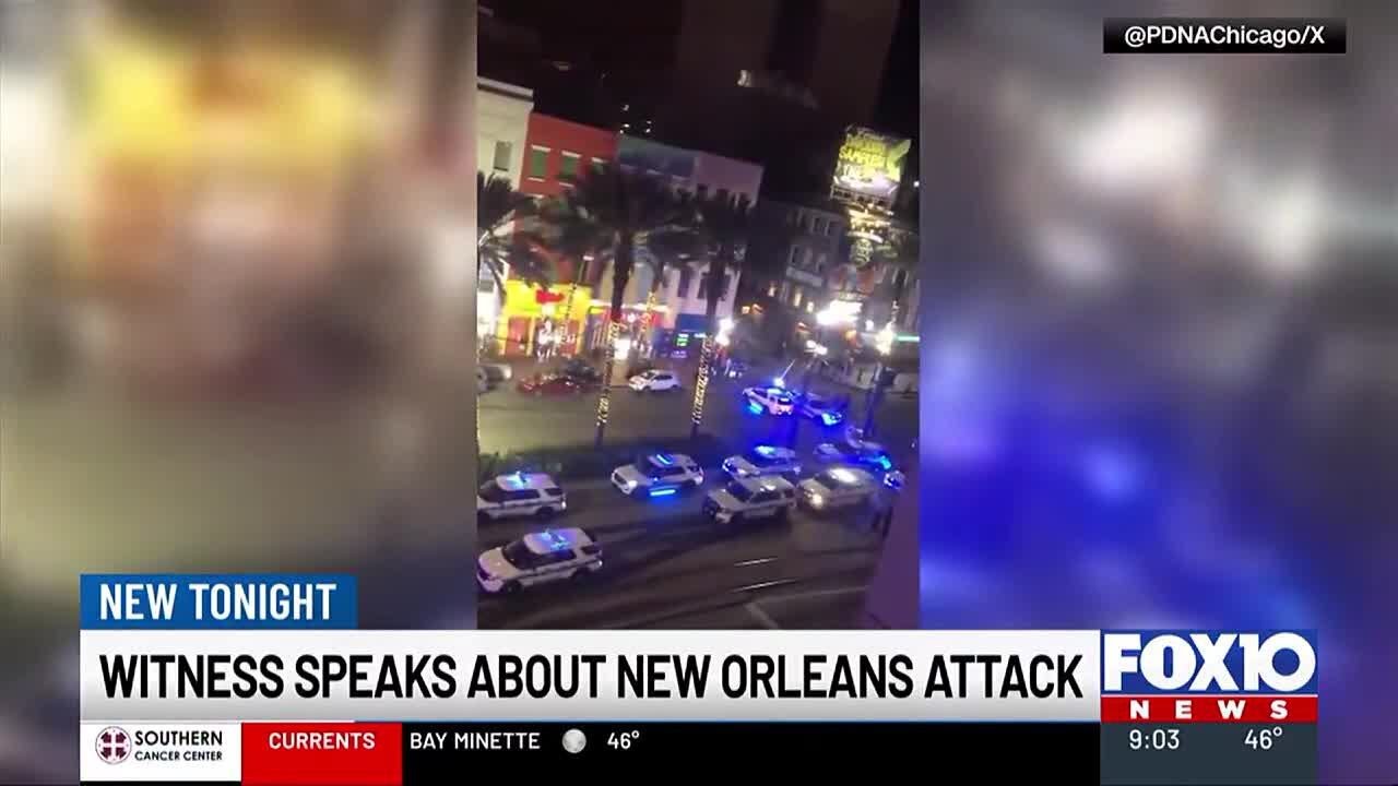 Witness speaks about New Orleans attack