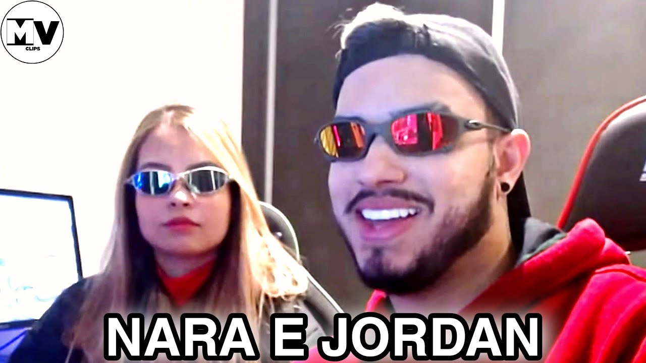 LOUD JORDAN JOGANDO AMONG US COM A NARA PELA PRIMEIRA VEZ | Melhores Momentos #1