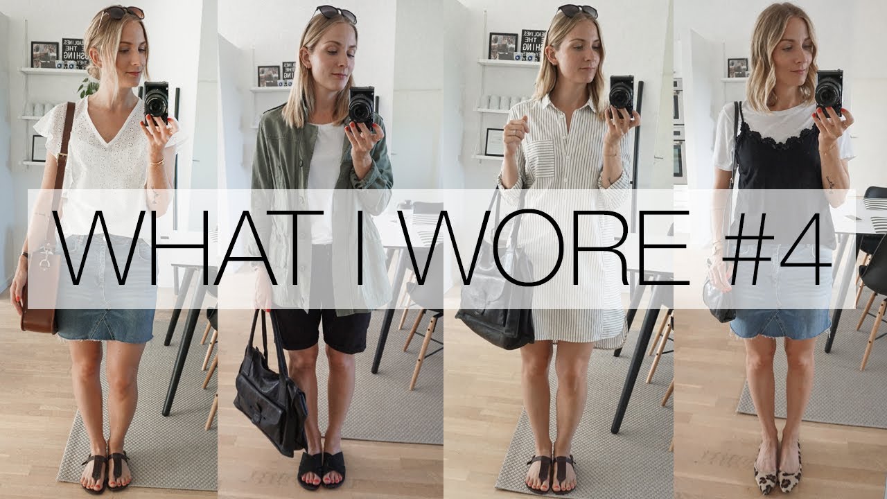 What I wore this week #4 | Summer capsule
