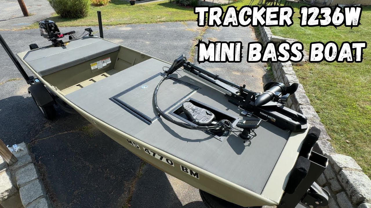1236 Tracker Jon Boat to Mini Bass Boat Conversion | Complete Walkthrough and Stability Test!