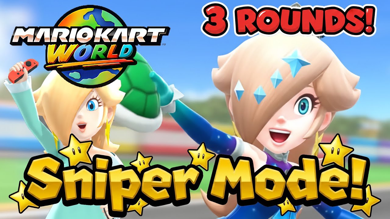 Mario Kart World Balloon Battle Aurora Rosalina Gameplay 3 Rounds