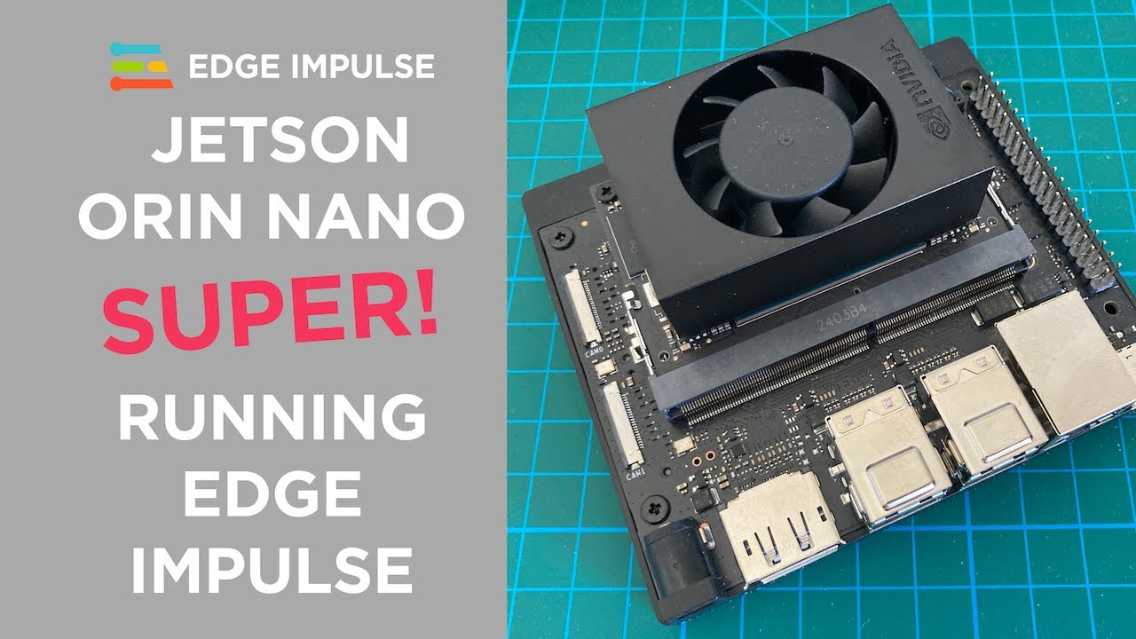 Running Edge Impulse on the Nvidia Jetson Orin Nano SUPER