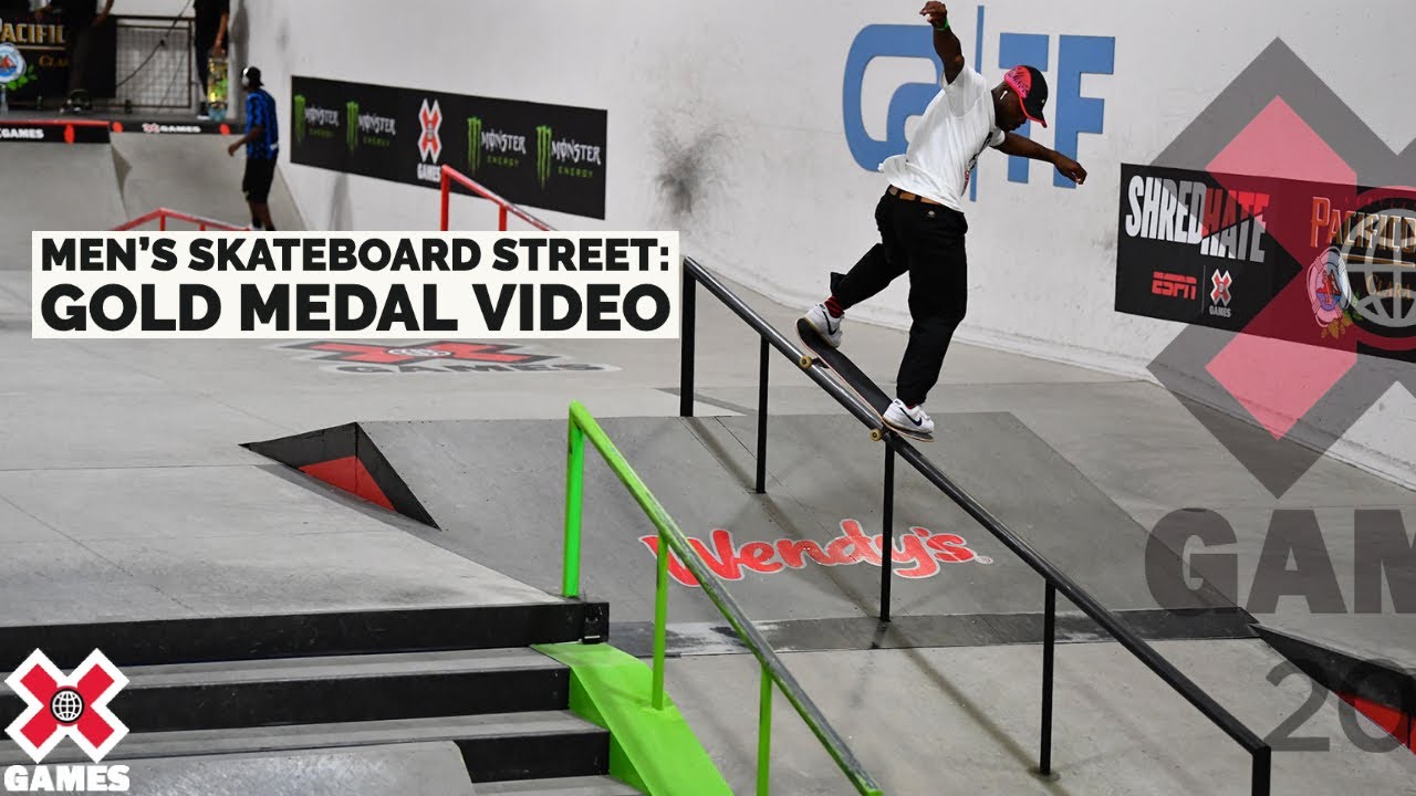 GOLD MEDAL VIDEO: Men&rsquo;s Skateboard Street | X Games 2021
