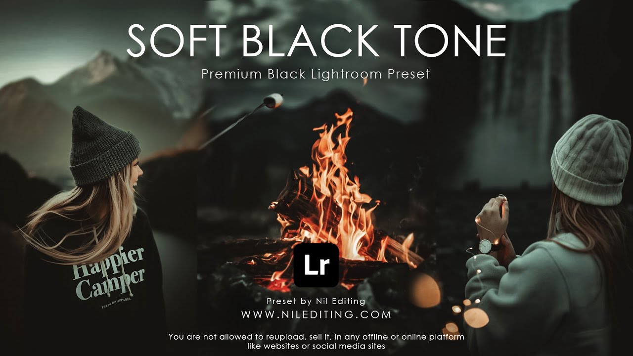 Lightroom Presets DNG & XMP Free Download | Soft Black Tone Preset Tutorial