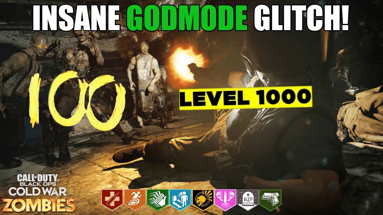 SOLO GODMODE GLITCH IN COLD WAR ZOMBIES! EASY DARK AETHER & LEVEL 1000 AFTER PATCH!