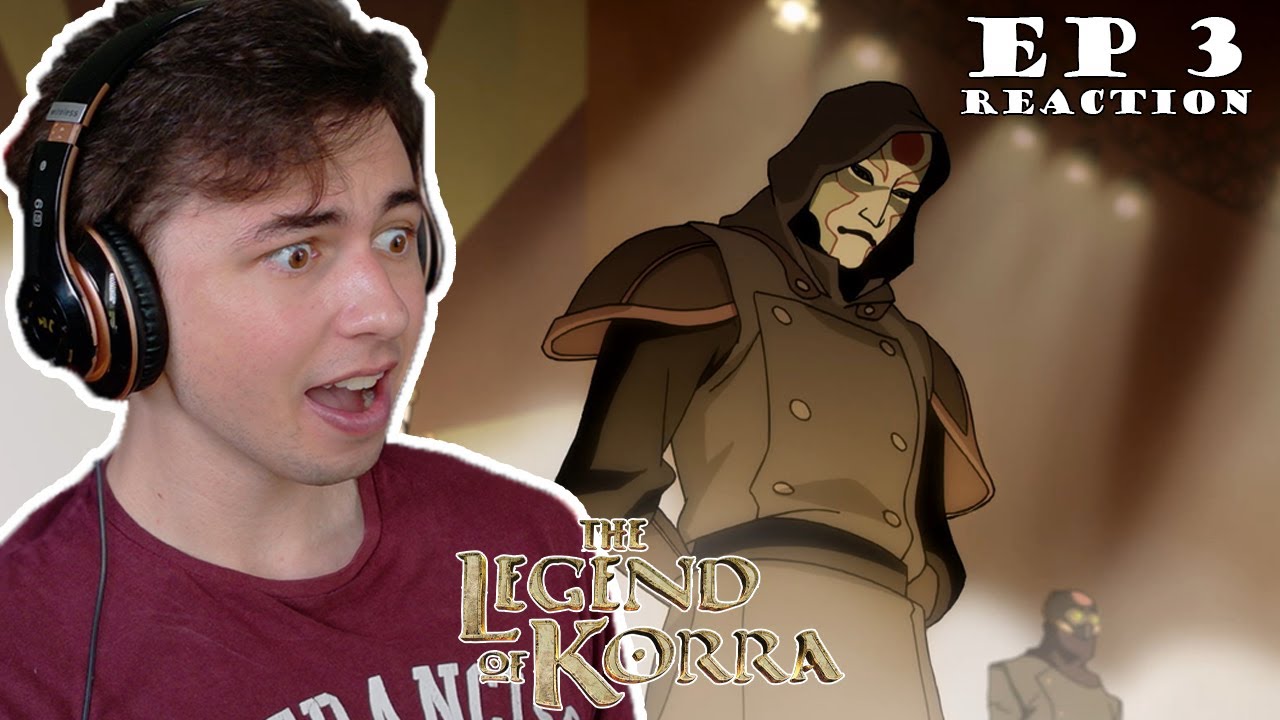 Я УЖЕ ОБОЖАЮ ЭТОГО ЗЛОДЕЯ!!! Легенда о Корре - 1 сезон, 3 серия | Реакция