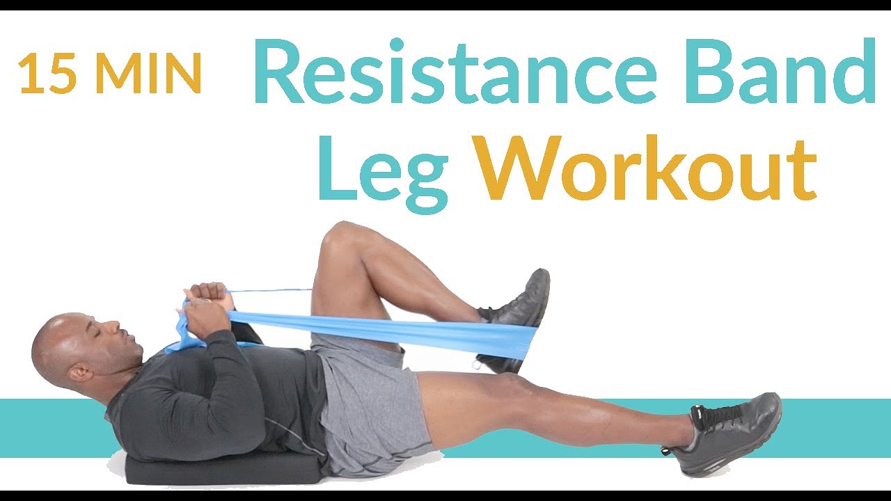 15 Minute Leg Workout with Resistance Band - LEG Day with Coach O!