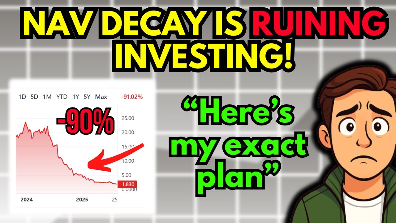 NAV DECAY Is Ruining Dividend Investing... What I'm Doing!