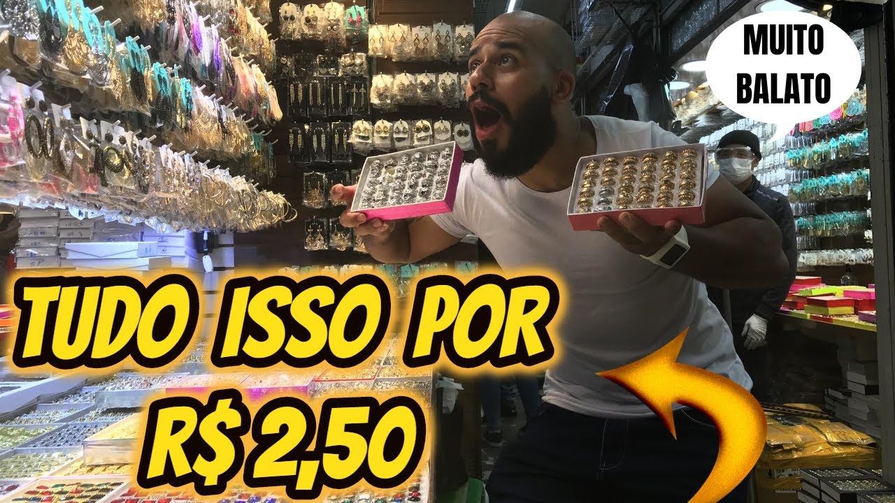TOUR PELA 25 DE MARÇO | REVELADO Fornecedores ESCONDIDOS de ACESSÓRIOS e MAQUIAGEM na 25 de MARÇO SP