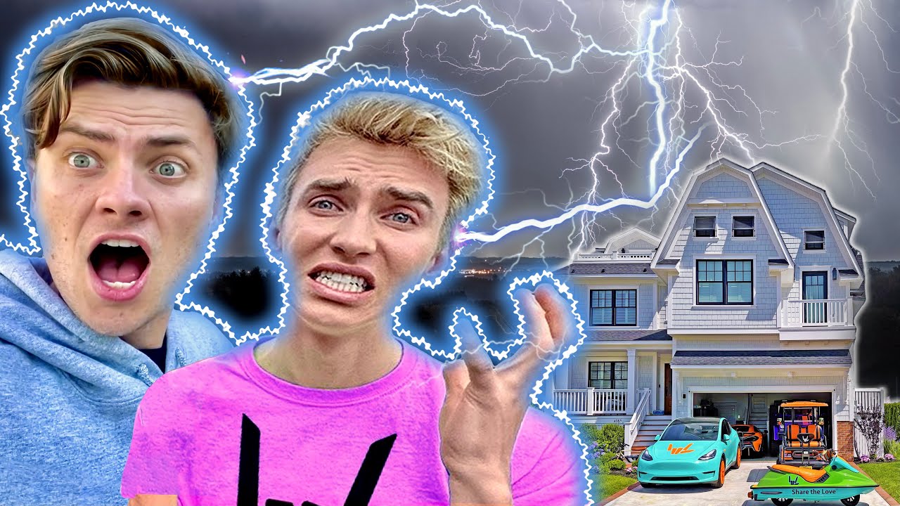WE GOT HIT BY LIGHTNING!!