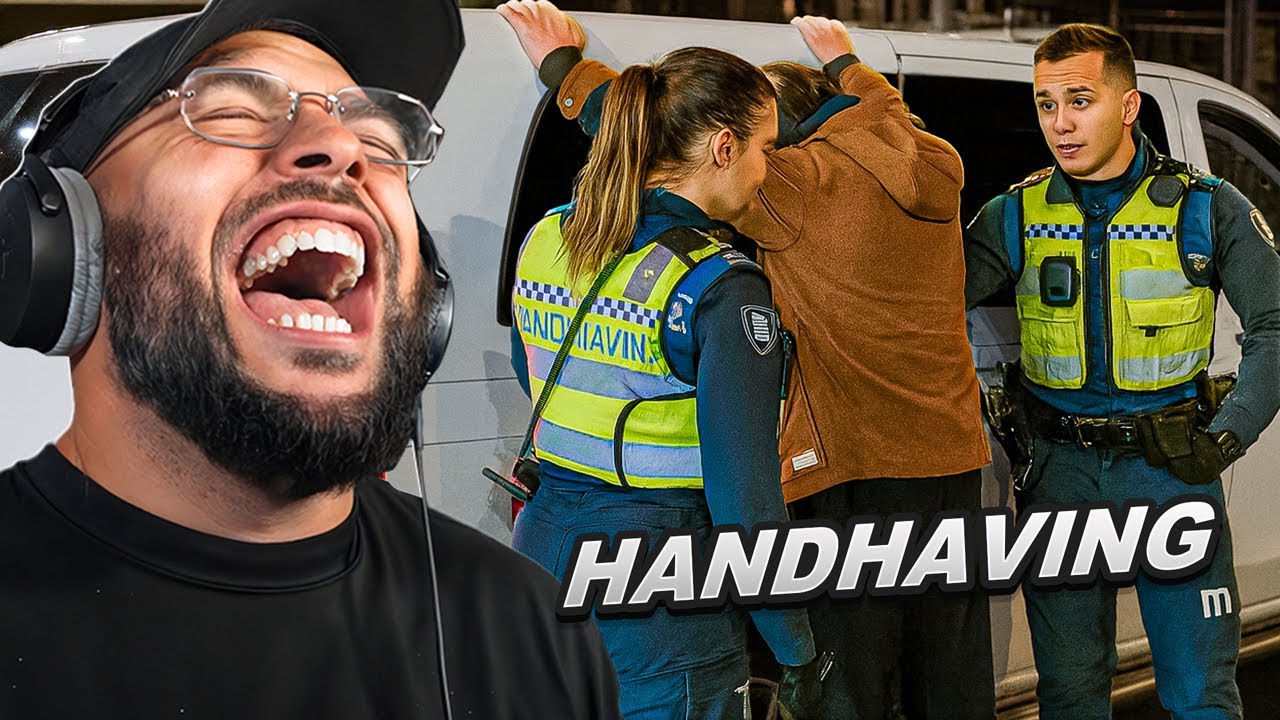 Man Bestormt Handhaving Busje..👮🏽