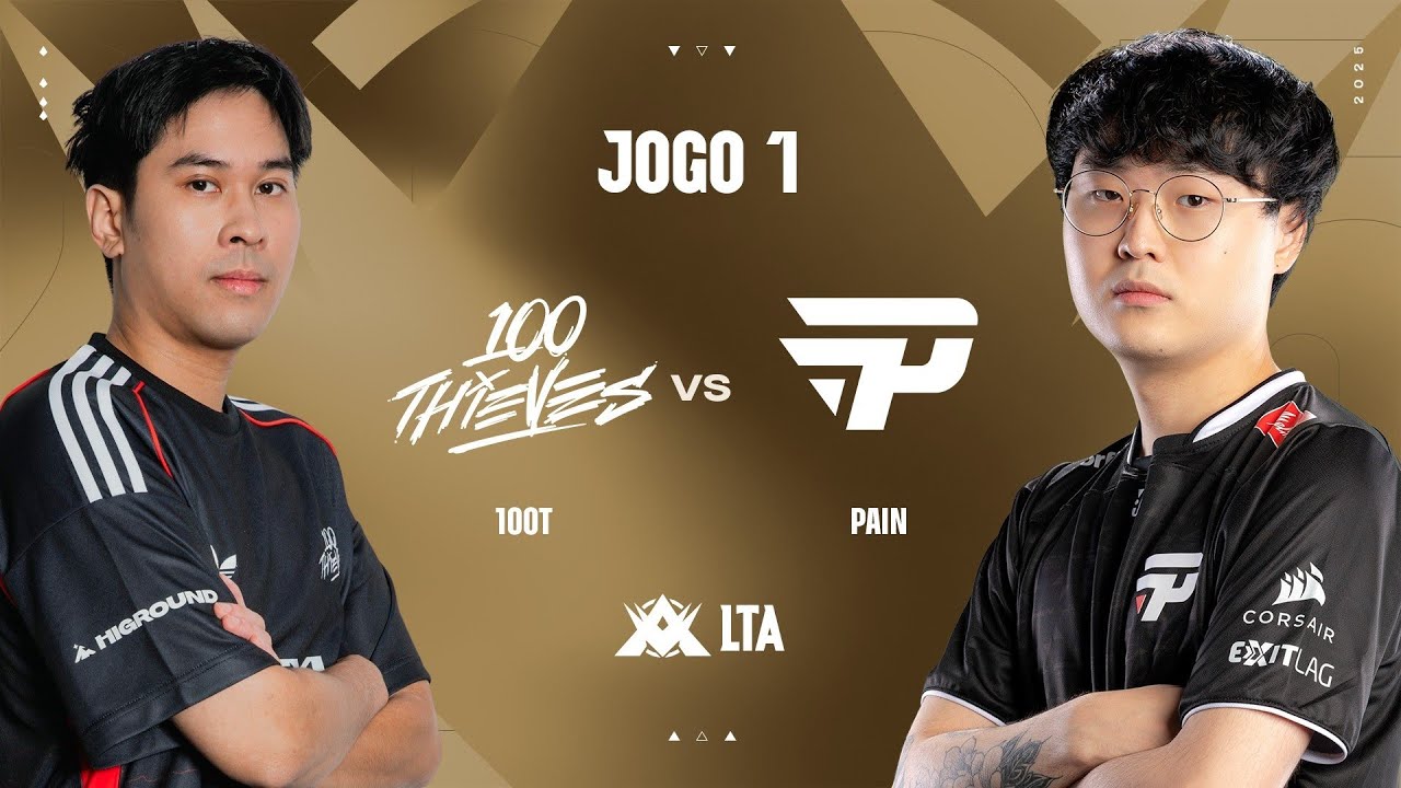 100T x PAIN (Jogo 1) | LTA Américas 2025 - Etapa 3 | 100 Thieves x paiN Gaming | Md5