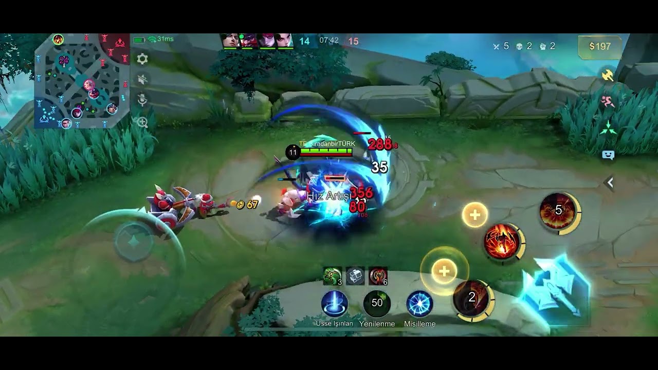 MOBİLE LEGENDS THAMUZ DAN MANYAK TAM VİDEO #mobilelegends #mlbb #thamuz 