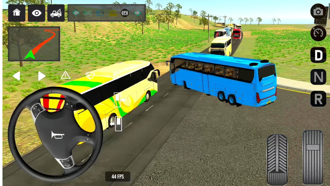 Coach Bus Simulator India Offroad Driving Bus Game Simulator 2026 Gameplay Video Part - 7#bus #game