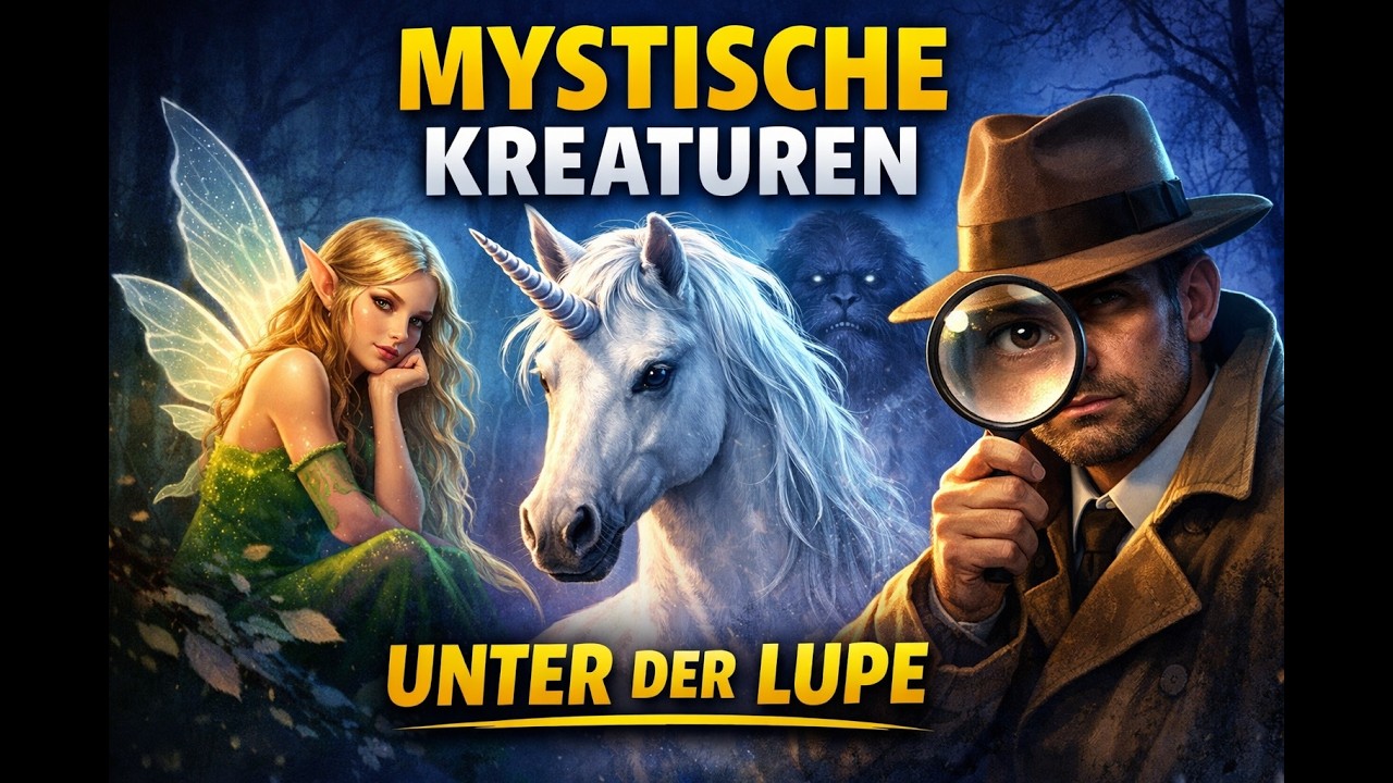🧚‍♀️🦄🕵️ 10 mystische Kreaturen unter der Lupe – Realität oder Mythos? Teil 1