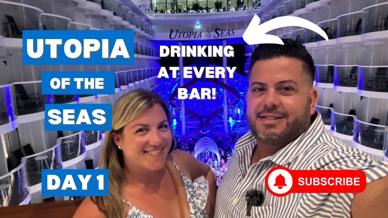Utopia of the Seas | World’s BIGGEST Weekend | Royal’s NEWEST Cruise Ship | Drinking At Every Bar