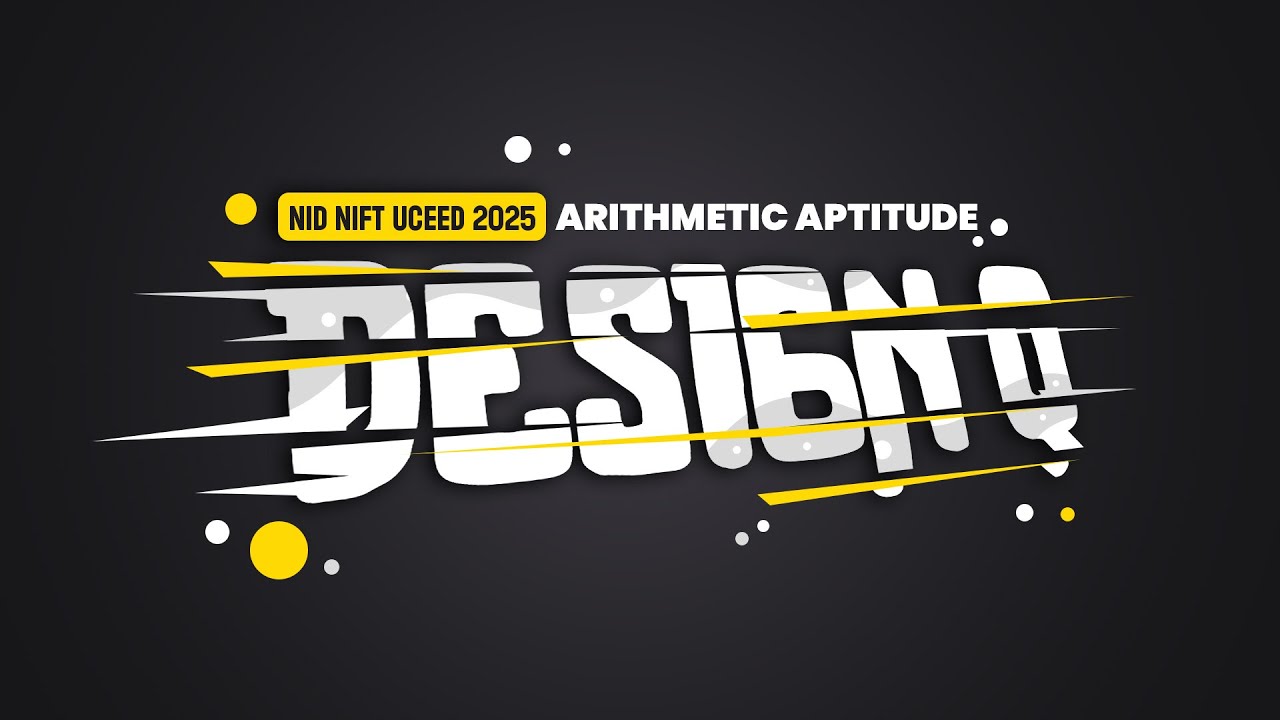 B.DES 2025 PREPARATION ARITHMETIC APTITUDE | B.DES EXAM STRATEGY | NID | NIFT | IIT-UCEED #bdes