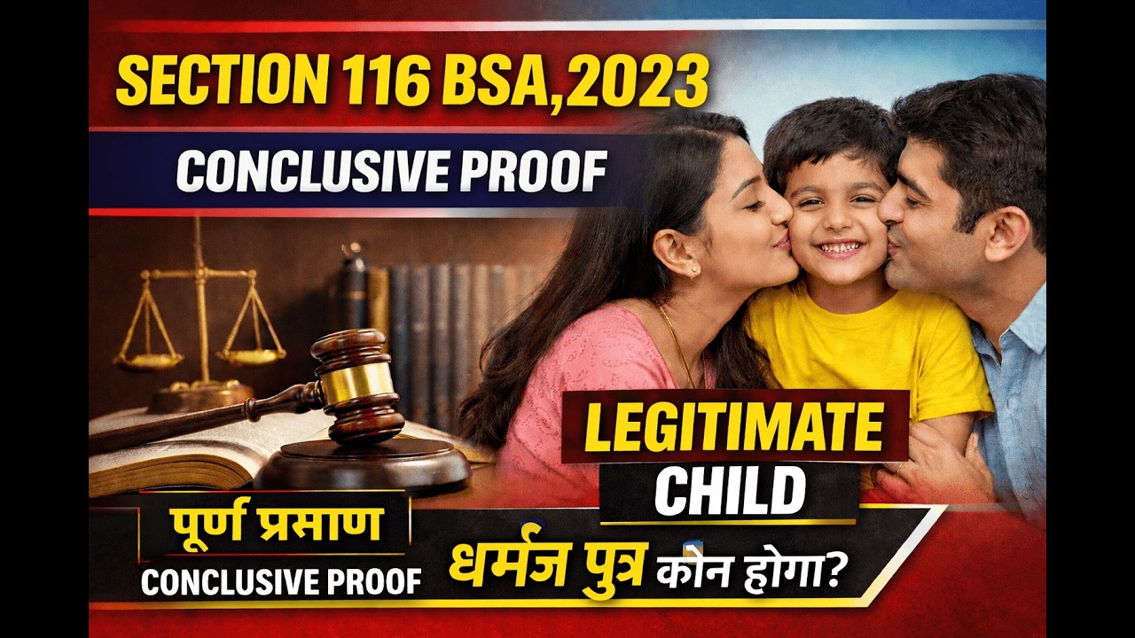 sec -116 BSA,2023 conclusive proof