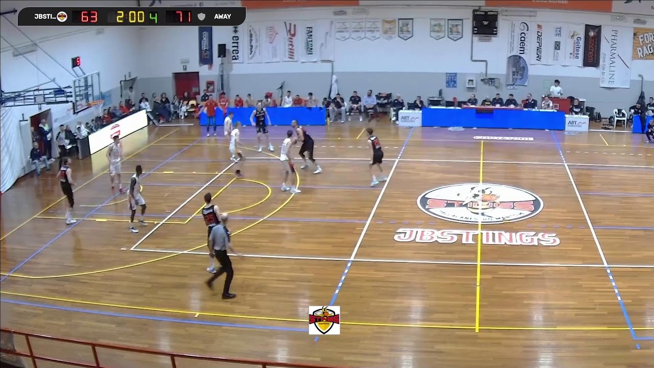SERIE B: STINGS - DINAMO GORIZIA