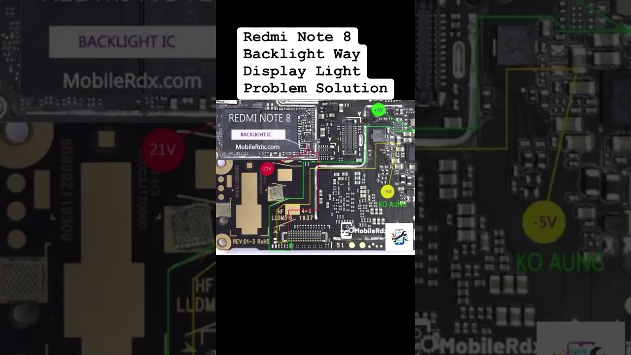 #redmi #note8 #backlight  Way #display  Light Problem Solution