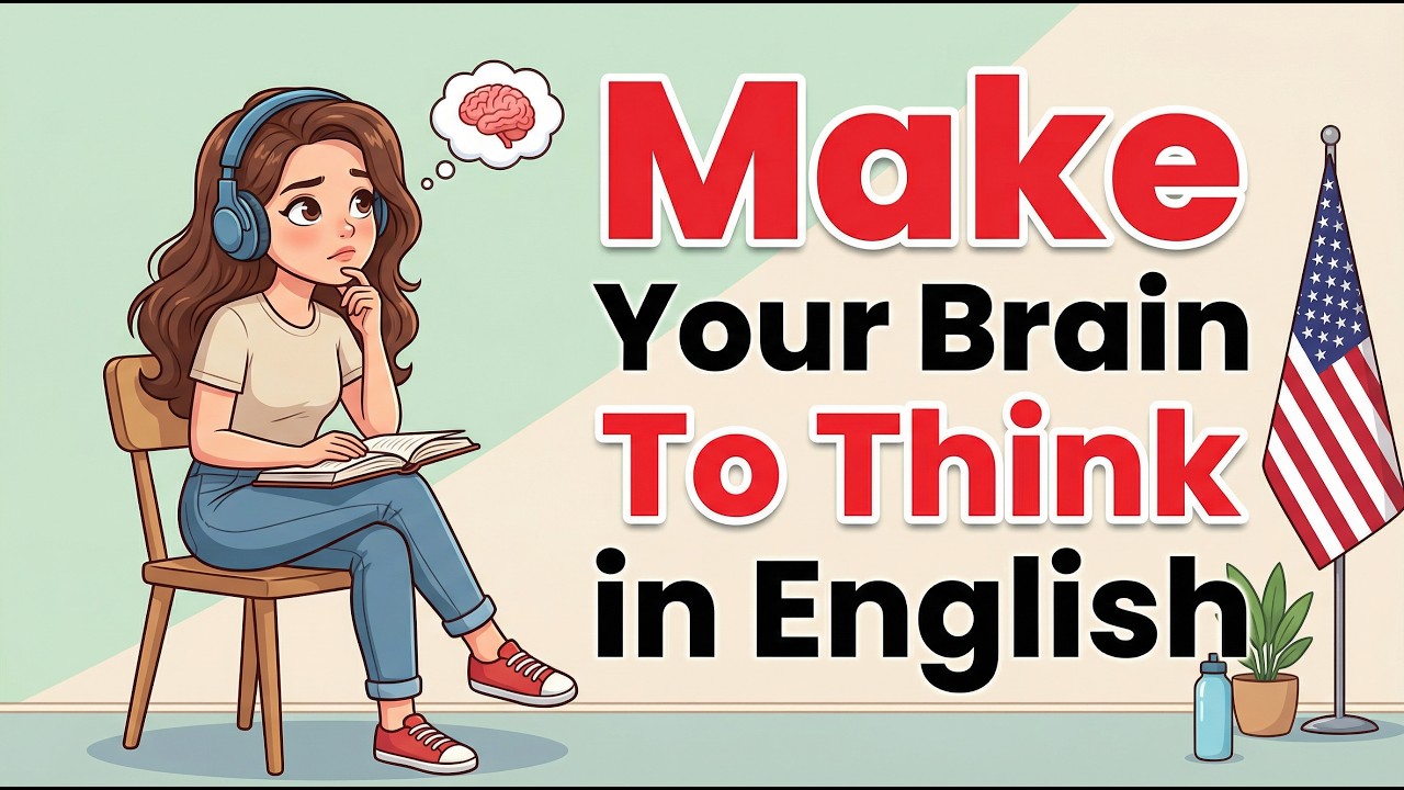 How to Train Your Brain to Think in English | Improve Your English Speaking Skills