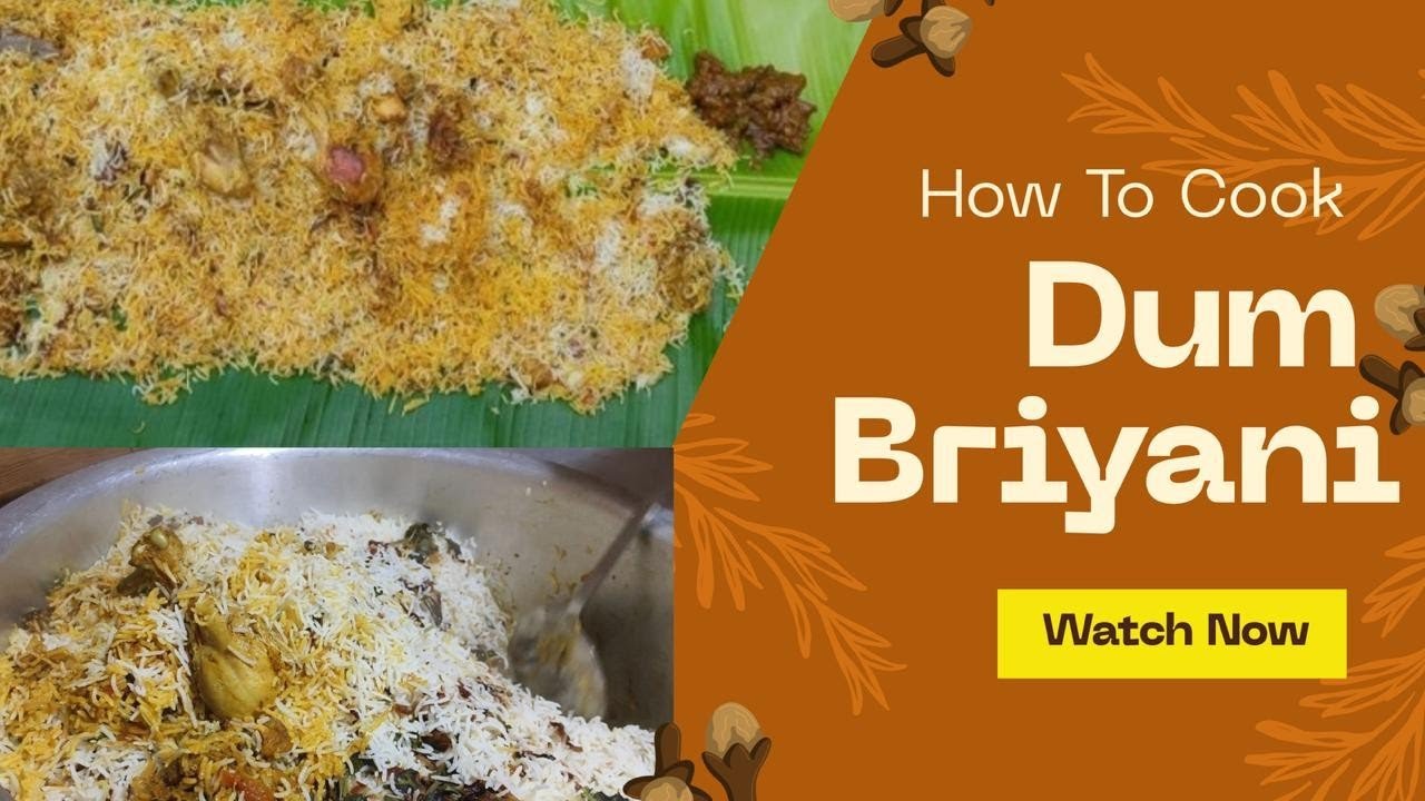 3kg Dum biryani తయారీ విధానం 