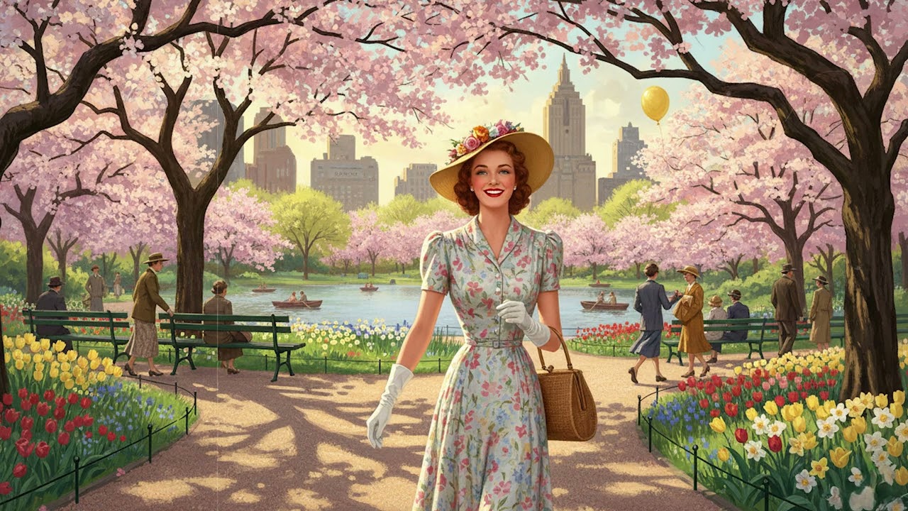 Dancing in Spring: Happy Vintage 1930s - 1940s Music to Improve Your Mood - Spring Jazz
