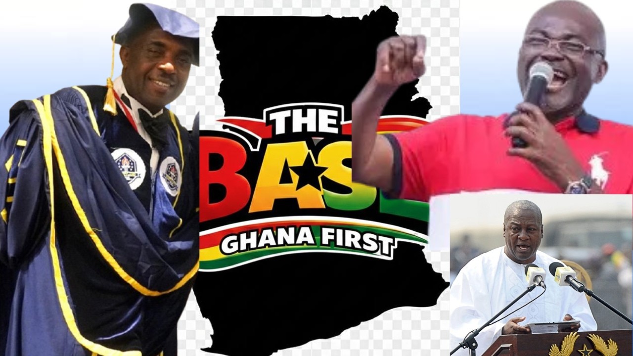 THE BASE MOVEMENT IS ONE MONTH OLD...GHANA IS 69 YEARS, 2028 IS FOR THE BASE, GHANA FIRST TO LEAD.