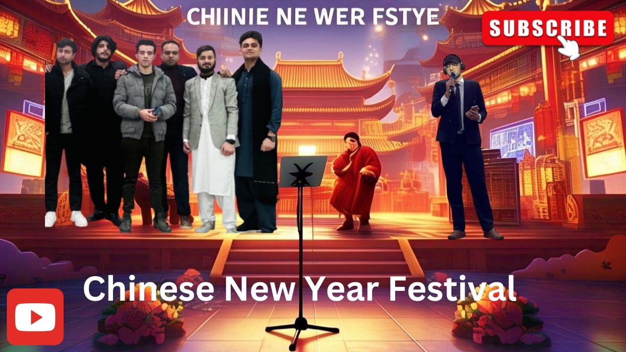 When Pashto song meets Chinese New Year | Study in China | Student Life in China |