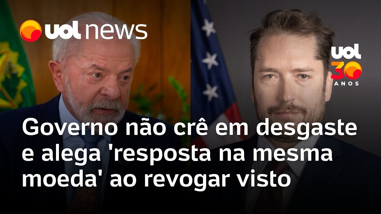 Governo diz que respondeu 'na mesma moeda' ao revogar visto e não acredita em desgaste com Trump