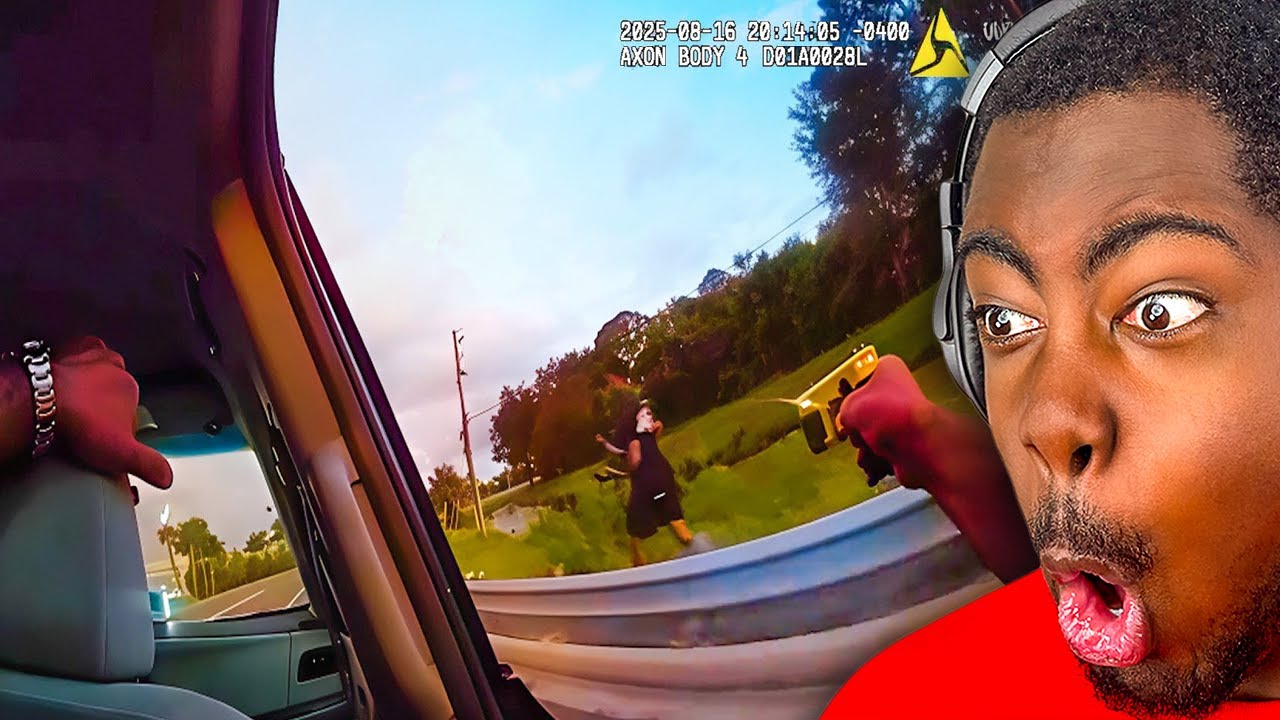 Uber Driver Picks Up Cop During Chase!