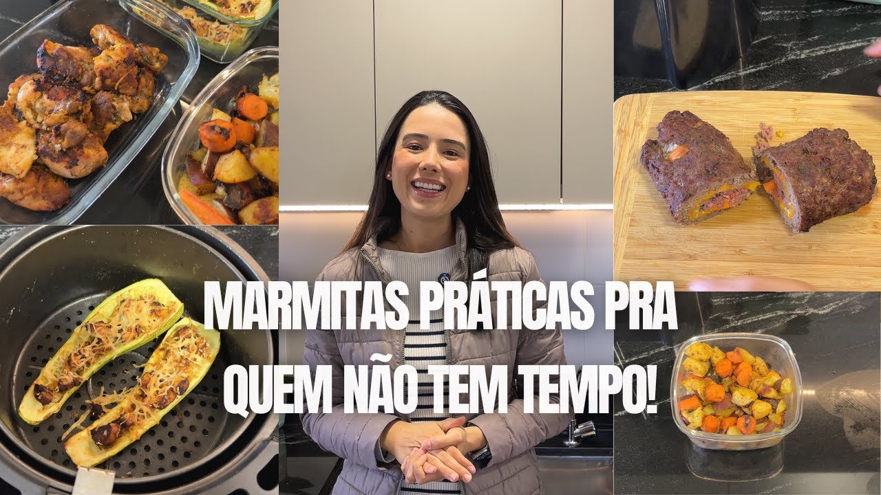Marmitas práticas para quem não tem tempo