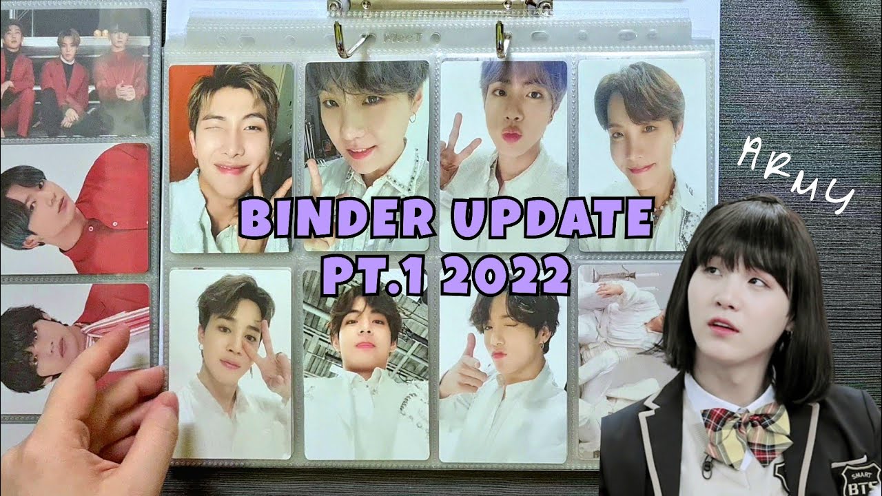 BTS 방탄소년단 Binder Update Pt.1 (2022) | Mini Photocards Collection