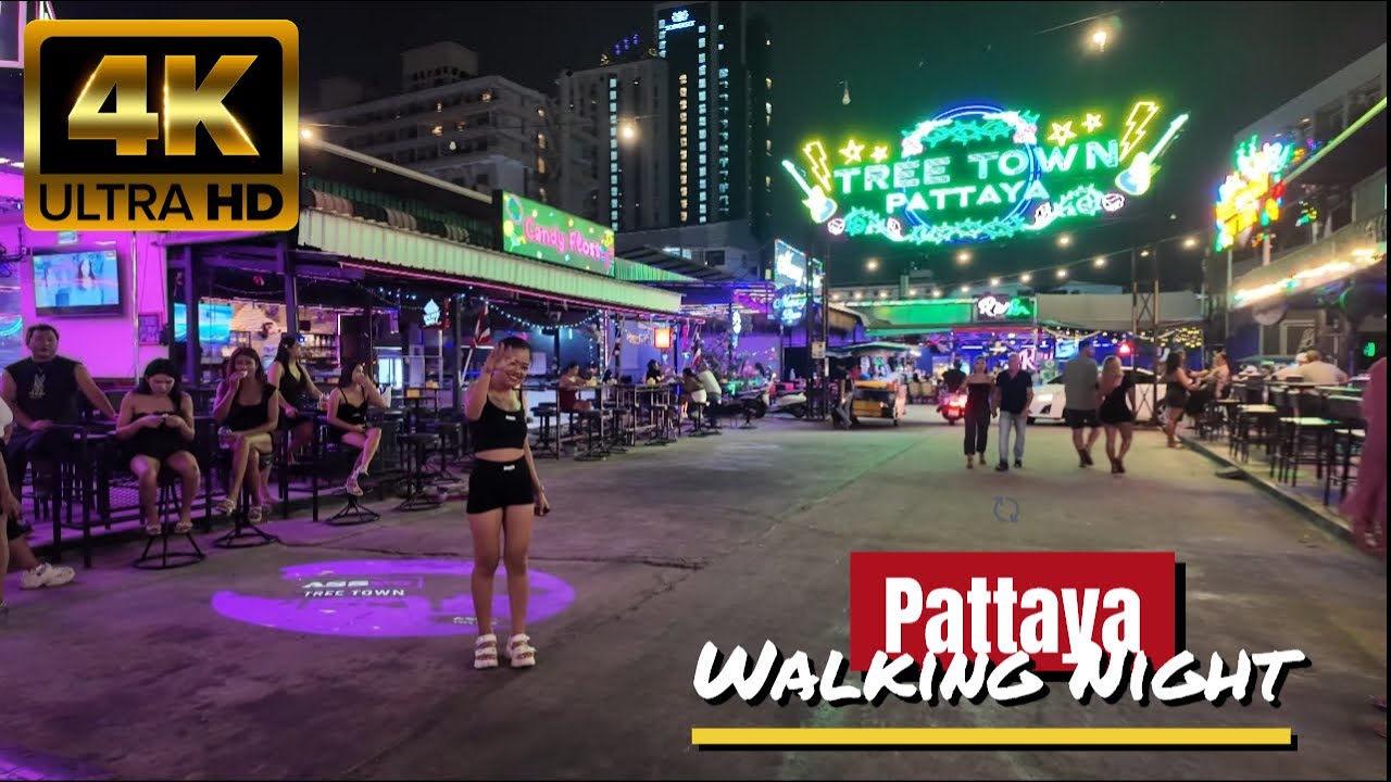 🇹🇭[4K] Pattaya Night Vibes😱Nightlife Street Walk