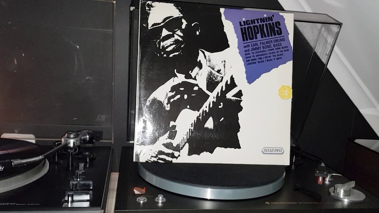 Blues, Lightnin Hopkins, Goin to Louisiana, 1966, Made in England, AT150MLX, Focal aria 906, JVC 76,