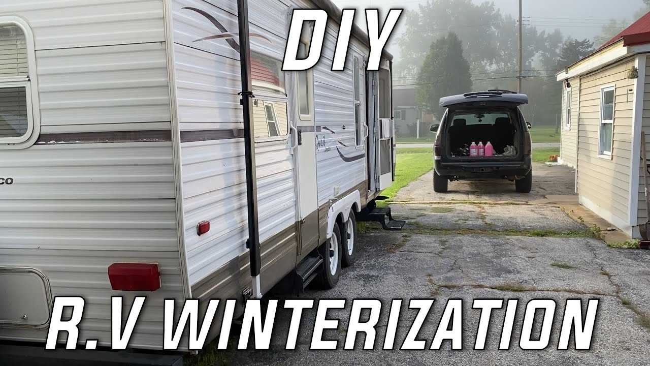 (DIY) how to winterize your travel trailer/RV the right way…