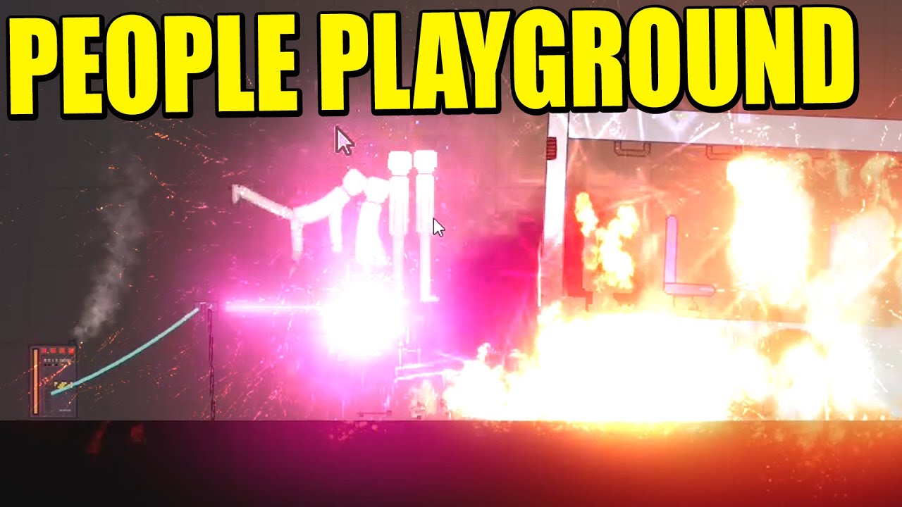 CREO UN ARMA QUE ROMPE EL JUEGO - PEOPLE PLAYGROUND | Gameplay Español