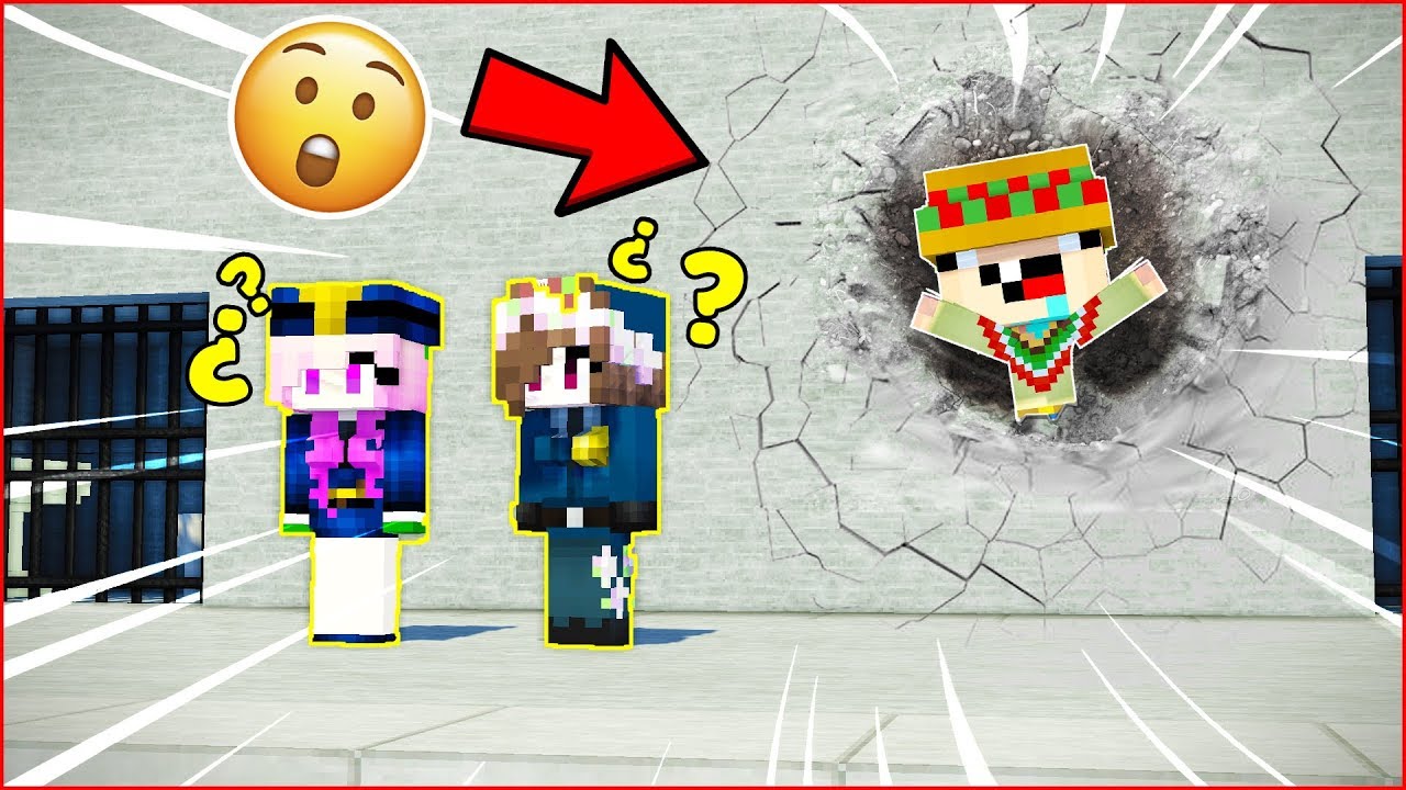 ¡ESCAPAMOS POR UN AGUJERO! 🚨❌ ¡PRISIÓN DE MINECRAFT! 😱